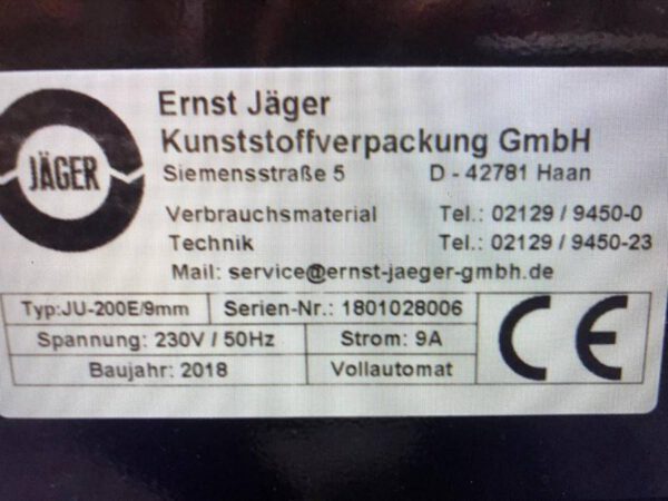 3 Stück autom. Umreifer, Jäger – gebraucht - : lagertechnik