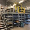 2 geschossige Fachbodenregalanlage, SSI Schäfer, ca. 54m2 Grundfläche, 200 / 250kg Traglast pro Boden, ca. 51 Felder – gebraucht - : – Bild 2