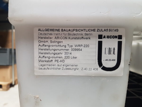 13 Stück Gefahrgutwannen, 3 Typen – gebraucht - : – Bild 2