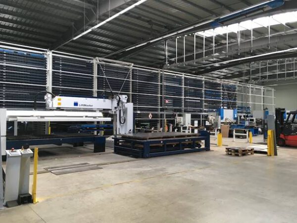 autom. Blechlager, STOPA, 3 to / Kassette, bis 733 Paletten, für Bleche im Mittelformat 1,50m x 3m – gebraucht - : – Bild 2