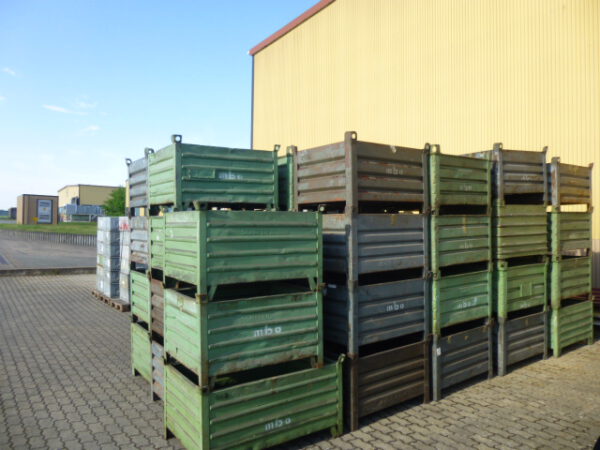 60 Stück Stapeltransportbehälter ca. 1000 x 800 x 600 mm - gebraucht- : lagertechnik