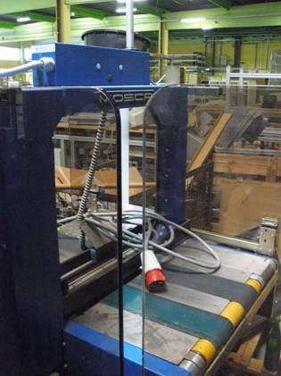 2 Stück Mosca Umreifungsmaschinen – gebraucht - : lagertechnik