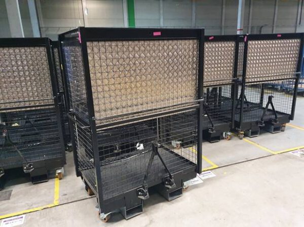 300 Stück Kommissionierwagen, Transportwagen Gitterwagen– gebraucht - : lagertechnik