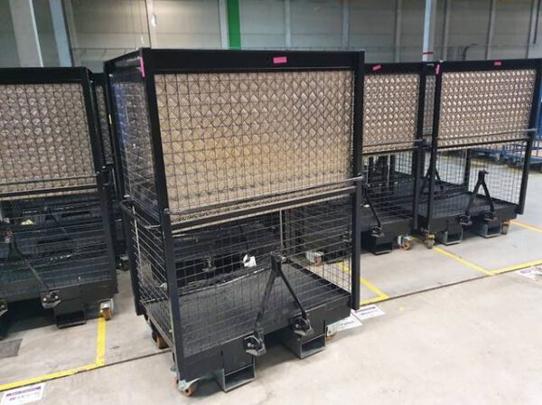 300 Stück Kommissionierwagen, Transportwagen Gitterwagen– gebraucht - : – Bild 3