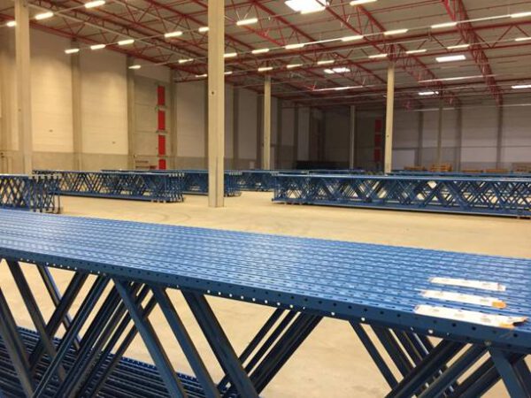 Palettenregal, STOW, 800kg / Palette, Rahmenhöhen 8,90m bis 10,50m, bis max. 3.720 Stellplätze – gebraucht – : – Bild 3