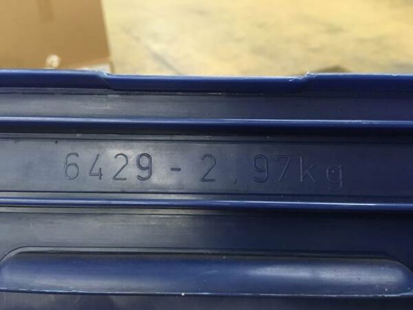 über 1.300 St, Allibert VDA R-KLT 6429 = 600x400x280mm, stapelbar – gebraucht - : – Bild 3
