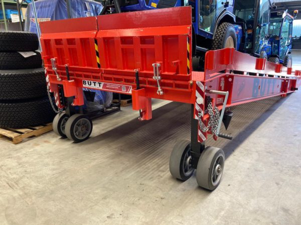 Butt Verladerampe, 2 Teilig, fahrbar – gebraucht, wie Neu - : – Bild 3