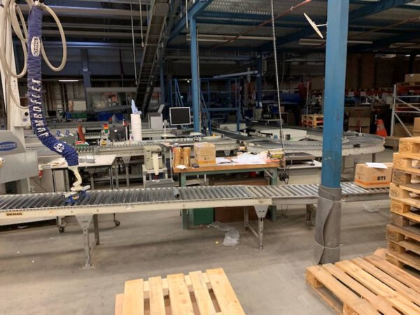 Stahlbau-Lagerbühne, ca. 480m2 mit Gitterrosten – gebraucht - : – Bild 3