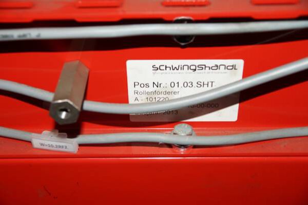 Scherenbubtisch mit angetriebene Rollenbahn – gebraucht - – Bild 3