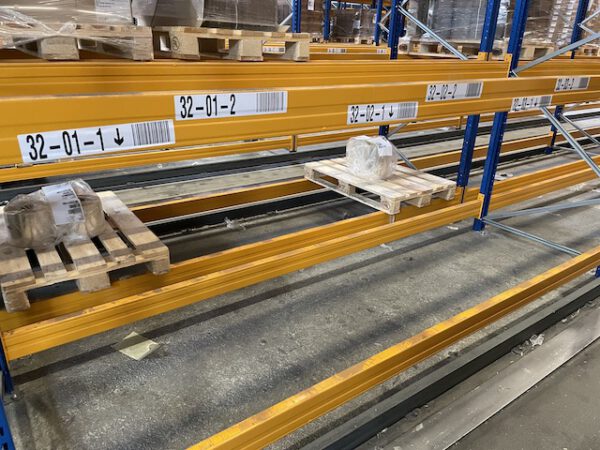 Palettenregal, Jungheinrich, ca. 5,80m hoch, 635kg / Palette, max. 8.250 Stellplätze – gebraucht – : – Bild 3