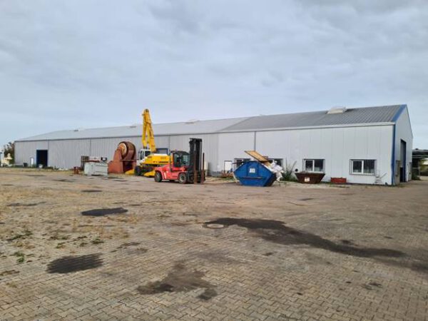Stahlhalle, verzinkt 80 x 20m – gebraucht – : – Bild 3