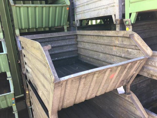 über 800 St. Metallbehälter bzw. Boxen (Typ: 1289, 866,853, 186, 1286) bzw. für Langgut, stapelbar - gebraucht- : – Bild 3