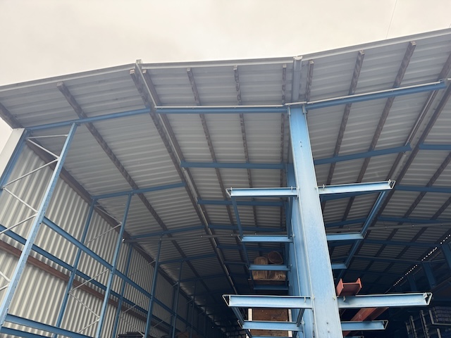 Regalhalle bestehend aus Kragarmregalen und Palettenregalen, OHRA, Grundfläche ca. 867m2 – gebraucht - : lagertechnik Regalhalle bestehend aus Kragarmregalen und Palettenregalen, OHRA, Grundfläche ca. 867m2 – gebraucht - : – Bild 71