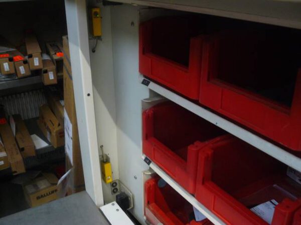 4 Stück Lagerpaternoster, Hänel, Höhe ca. 3,50m, Traglast 107kg / Gondel – gebraucht -: – Bild 3