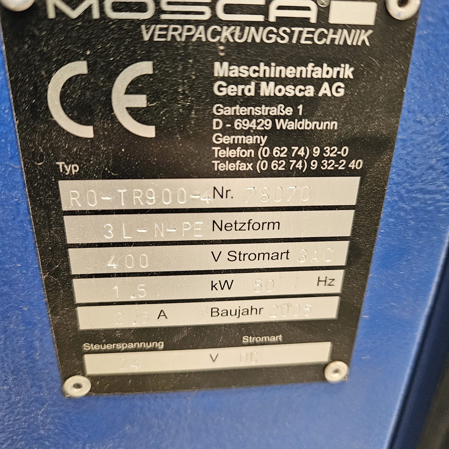 3x autom. Kartonumreifer, Mosca, RO-TR900-4 – gebraucht - : lagertechnik 3x autom. Kartonumreifer, Mosca, RO-TR900-4 – gebraucht - : – Bild 5
