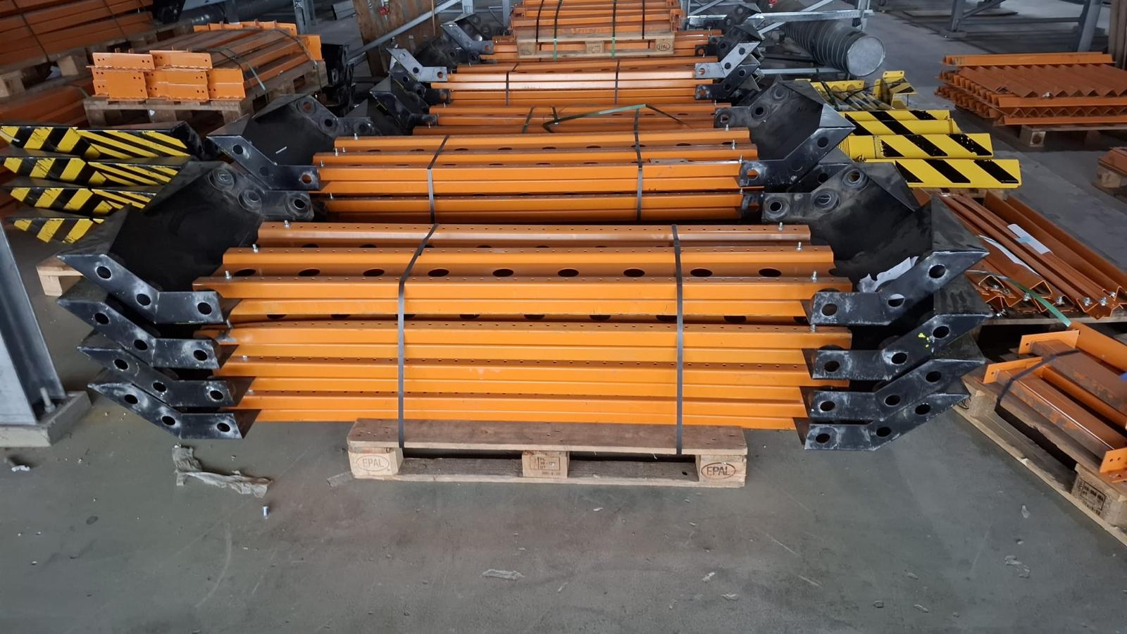 134 Stück, Flankenschutz / Rahmenschutz / Anfahrschutz / Leitplanke für Palettenregale, Einzelreien und Doppelreihen, Nedcon - gebraucht - : lagertechnik 134 Stück, Flankenschutz / Rahmenschutz / Anfahrschutz / Leitplanke für Palettenregale, Einzelreien und Doppelreihen, Nedcon - gebraucht - : – Bild 15