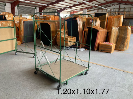 51 Stück Corletten, Breite 1,20 und 1,80m, Polsterwagen. Möbelroller, Schwerlastwagen - gebraucht - : lagertechnik 51 Stück Corletten, Breite 1,20 und 1,80m, Polsterwagen. Möbelroller, Schwerlastwagen - gebraucht - : – Bild 7