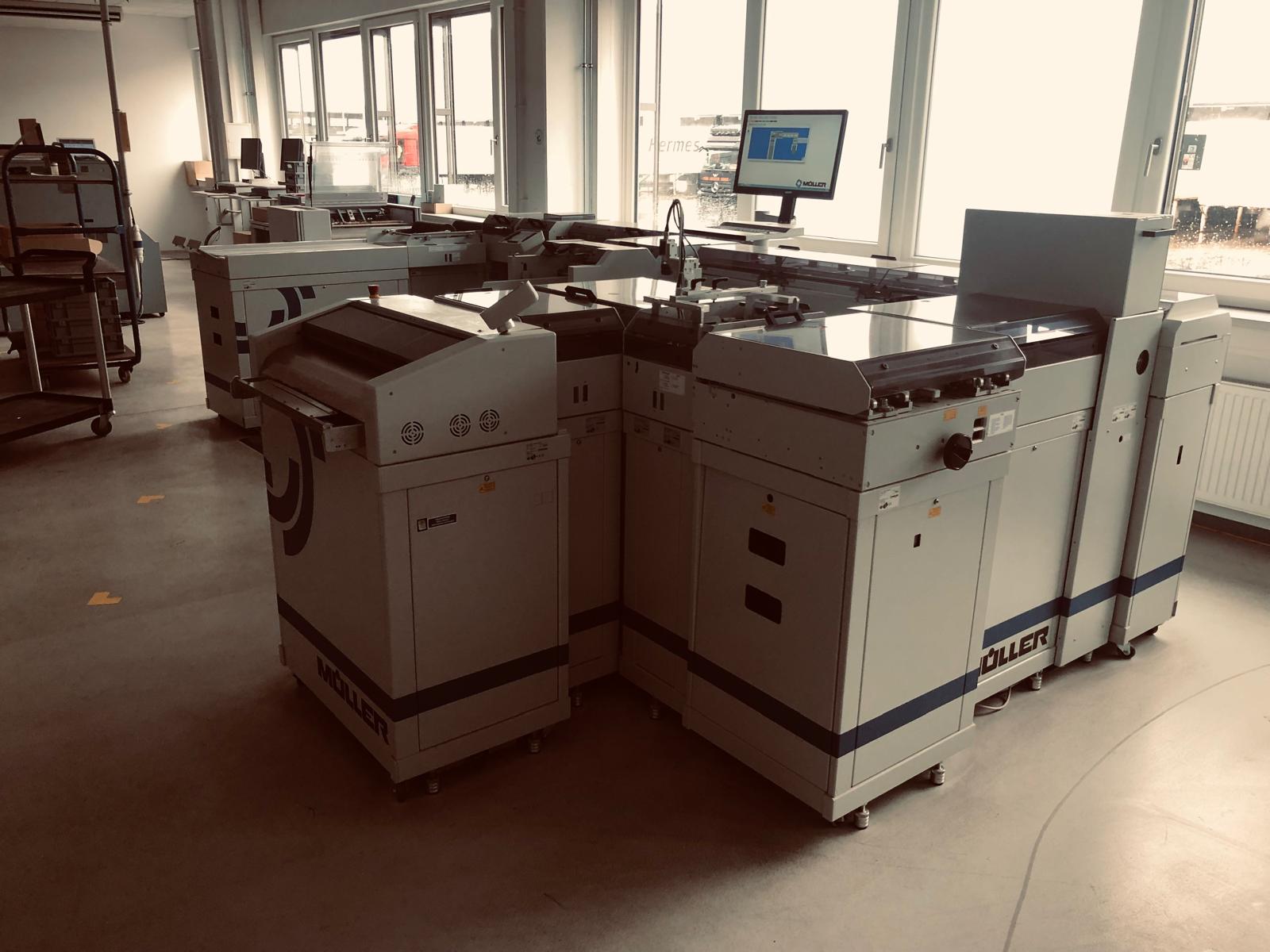 Müller-Dokument-Logistik-System, Kuvertiermaschine – gebraucht - : lagertechnik Müller-Dokument-Logistik-System, Kuvertiermaschine – gebraucht - : – Bild 3