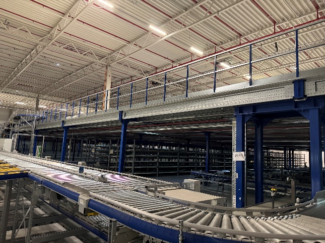 6 - 700m Fördertechnikanlage, SSI Schäfer, – gebraucht - lagertechnik 6 - 700m Fördertechnikanlage, SSI Schäfer, – gebraucht - – Bild 3