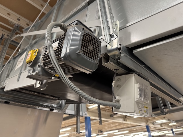 149m Altkartonagenband / Gurtförderer, SSI Schäfer, – gebraucht - lagertechnik 149m Altkartonagenband / Gurtförderer, SSI Schäfer, – gebraucht - – Bild 3