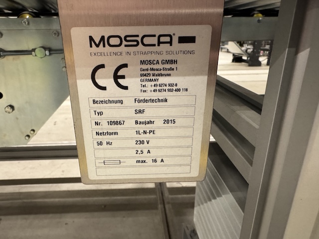 Schrägrollenförderer, Mosca, SRF – gebraucht - : lagertechnik Schrägrollenförderer, Mosca, SRF – gebraucht - : – Bild 3