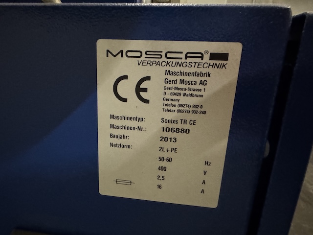 autom. Kartonumreifer, Mosca,– gebraucht - : lagertechnik autom. Kartonumreifer, Mosca,– gebraucht - : – Bild 3