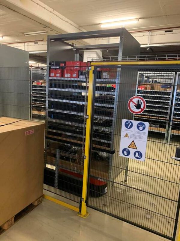 800 St. TRANSPORTIERBARE, EINZELNE Fachbodenregale, Apfel, Böden ca. 89cm x 1,28m, 7 Böden pro Feld – gebraucht - : – Bild 3