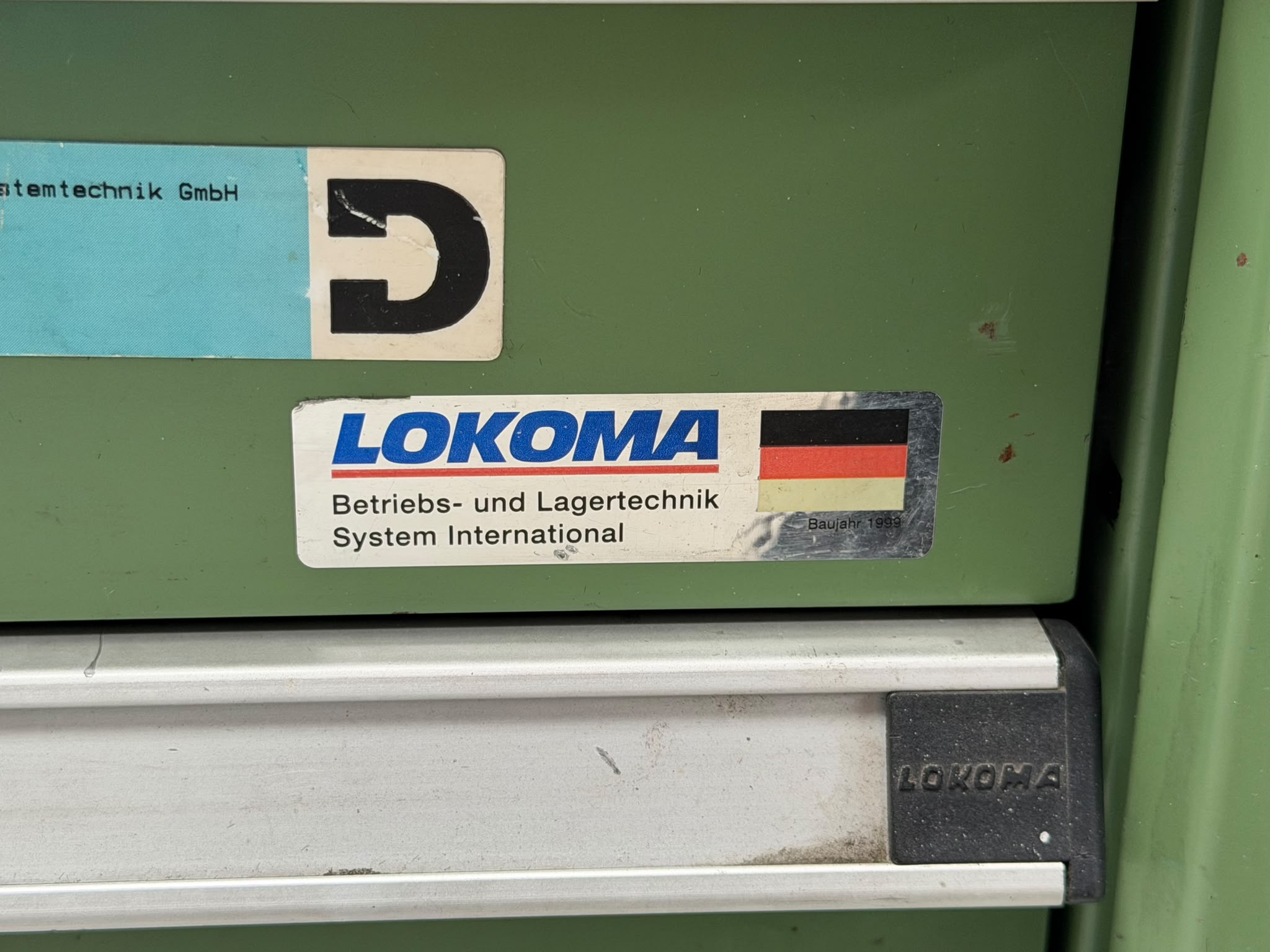 2x Schubladenschrank mit 5 Schubläden, Lokoma, – gebraucht - : lagertechnik 2x Schubladenschrank mit 5 Schubläden, Lokoma, – gebraucht - : – Bild 3