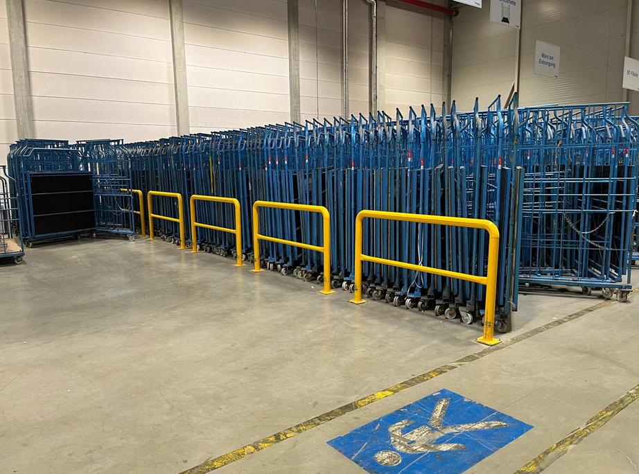 250 Stück Corletten, ca. 1.45m x1.45m ca. 2.35 hoch - gebraucht - : lagertechnik 250 Stück Corletten, ca. 1.45m x1.45m ca. 2.35 hoch - gebraucht - : – Bild 3