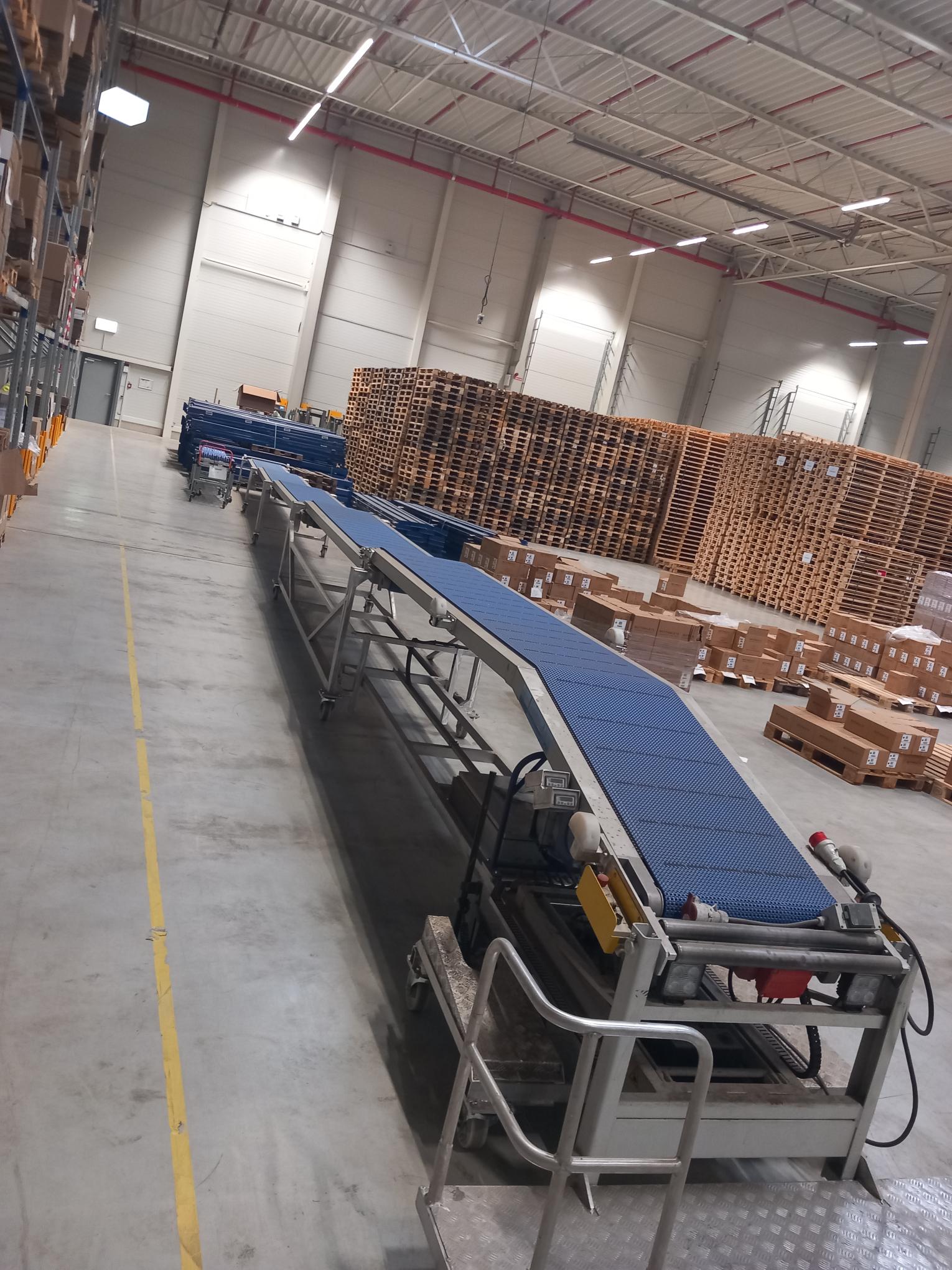 Aluminium Teleskopförderband, Gawronski – gebraucht - : lagertechnik Aluminium Teleskopförderband, Gawronski – gebraucht - : – Bild 3