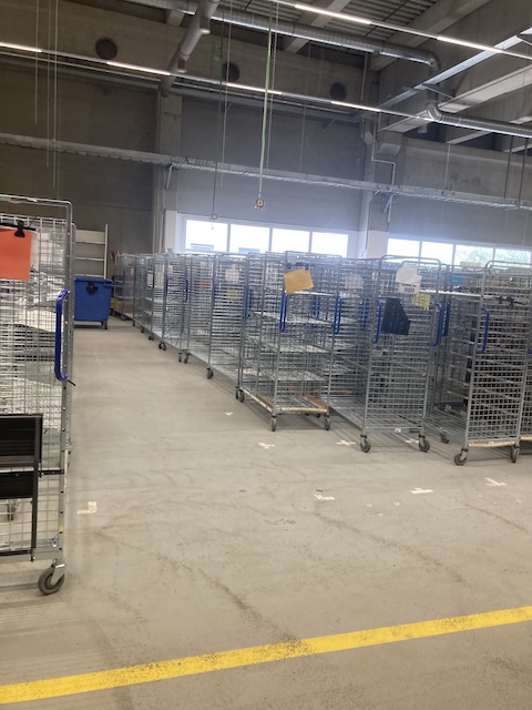 235 Stück Kommissionierwagen, Wanzl, 2 Größen – gebraucht - : lagertechnik 235 Stück Kommissionierwagen, Wanzl, 2 Größen – gebraucht - : – Bild 3