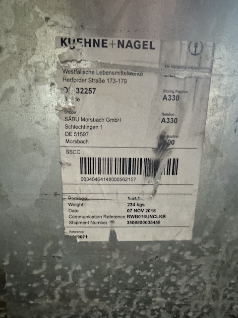 Gefahrstoffwanne, Säbu, 1000L – gebraucht - : lagertechnik Gefahrstoffwanne, Säbu, 1000L – gebraucht - : – Bild 3