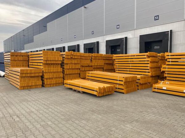 Palettenregal, Stow, Rahmenhöhe ca. 10,40m, Traversenlänge 2,90m, 600kg / Palettenstellplatz – gebraucht - : – Bild 3