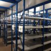 Fachbodenregalanlage, 3 geschossig, 3 OG als Freifläche, ca. 446 Felder, Böden ca. 0,60m x 1m – gebraucht - : – Bild 3