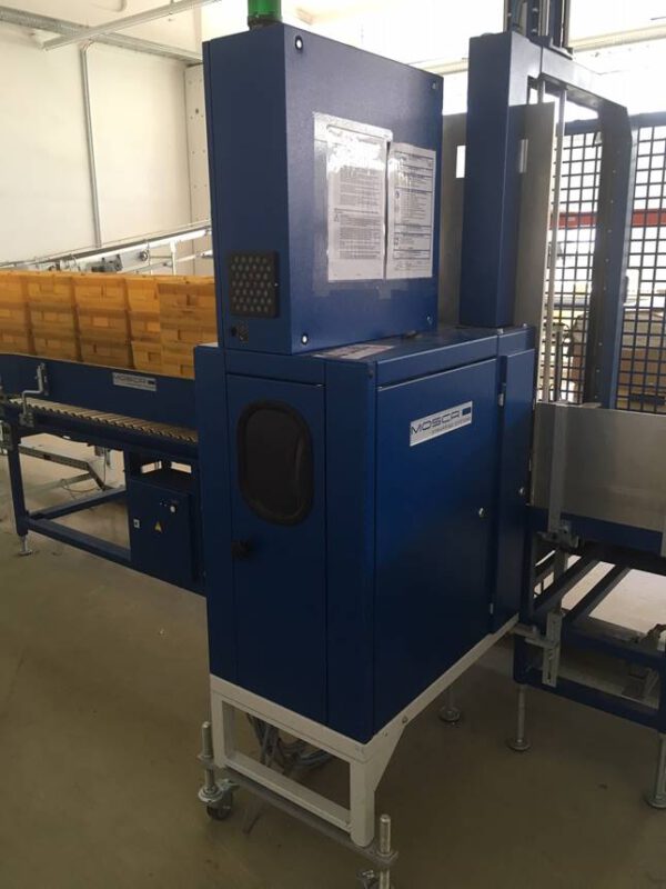 Umreifungsmaschine Mosca, Typ RO-TRS-4/1. inkl. Fördertechnik, - gebraucht - : – Bild 3