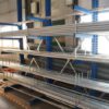 4 x 4er Kragarmregale, einseitig, 3m hoch, Arme 0,60m – gebraucht - : – Bild 3