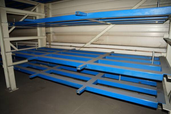 ca. 6 - 700 Kassetten für Lingl Blechlager, Kassettenmaß ca. 1,50m x 3m, – gebraucht - : – Bild 4