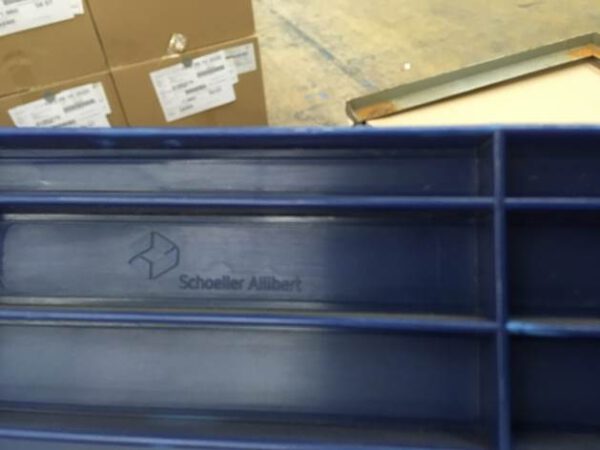 über 1.300 St, Allibert VDA R-KLT 6429 = 600x400x280mm, stapelbar – gebraucht - : – Bild 4