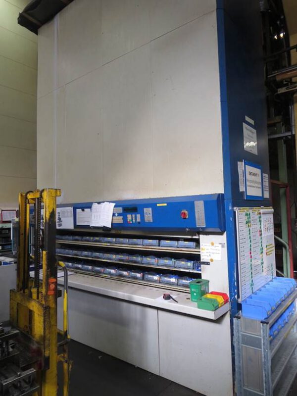 Lagerpaternoster, Electrolux, 300kg / Gondel, Höhe ca. 5,10m – gebraucht -: