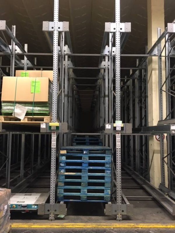 Radio Shuttle Paletten(einfahr)regal für 1.929 Europaletten, 700kg / Palette – gebraucht -: – Bild 5