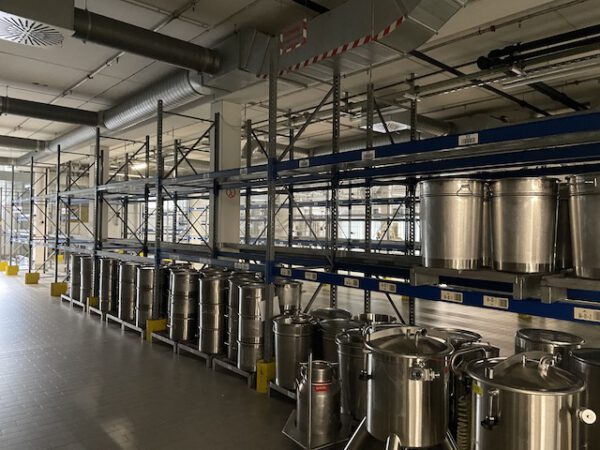 Palettenregal, SSI Schäfer PR350. ca. 3,65m hoch, 700kg / Palette, max. 552 Stellplätze – gebraucht – : lagertechnik