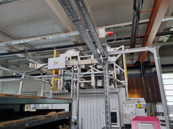 Langgutpaternoster für Langgut bis 6,30m, 25 Gondeln, 1 to / Gondel - gebraucht - : – Bild 4