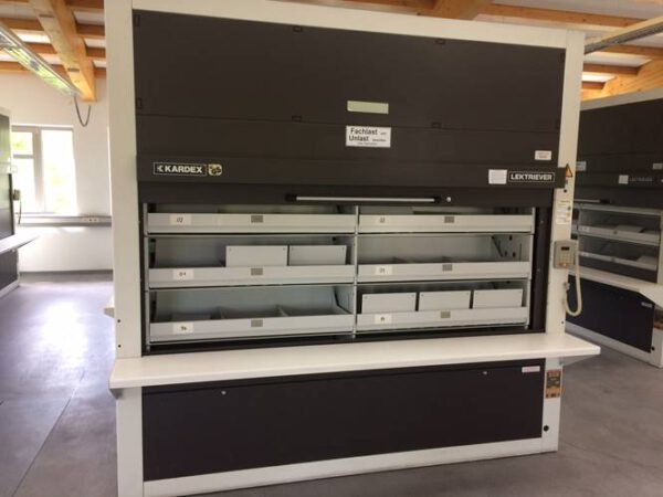 12 Stück Lagerpaternoster, Lista, 4m hoch, 450kg pro Gondel – gebraucht -: – Bild 4