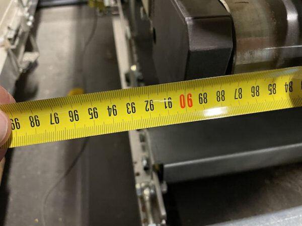 Transnorm Gurtförderer, ca. 0,90m lang, ca. 80cm Gurtbreite - gebraucht - : – Bild 4