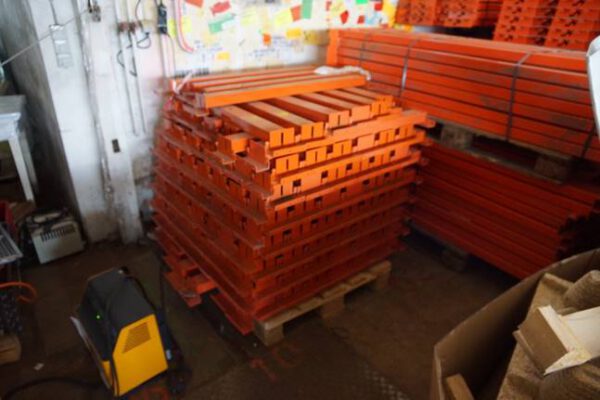 Palettenregal, SLP, Rahmen 1,66 bis 4m, viele Traversen – gebraucht - : – Bild 4