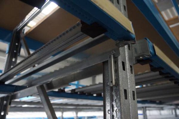 Bito Durchlaufregal bzw. Bereitstellregale, gesamt 12 Felder – gebraucht - : – Bild 4