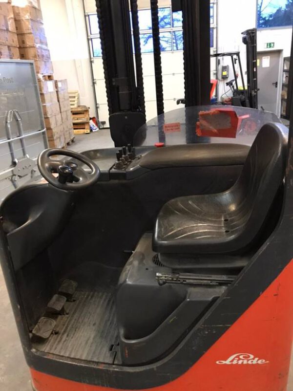 Schubmaststapler, Kommissionierstapler 1,4 to. – gebraucht - : – Bild 4