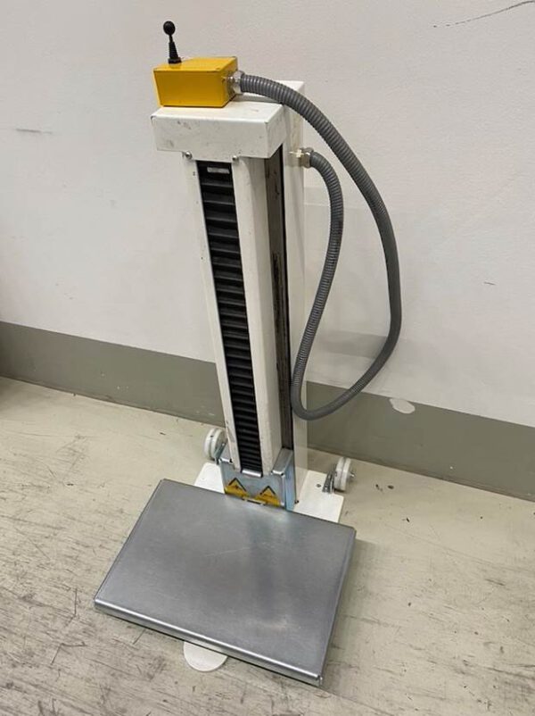 3 Stück Hubgeräte, Bloksma, pneumatisch, max. 100kg – gebraucht - : lagertechnik