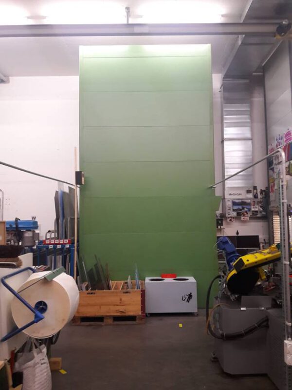 Lagerlift, Lista / Megamat, ca. 5,20m hoch, Tablargröße 1,22m x 0,82m, 250kg pro Tablar – gebraucht -: – Bild 4
