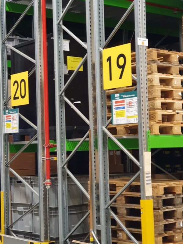 Palettenregal, Bito, ca. 8,50m hoch, 1.000kg / Palette, max.  708 Stellplätze – gebraucht – : – Bild 4